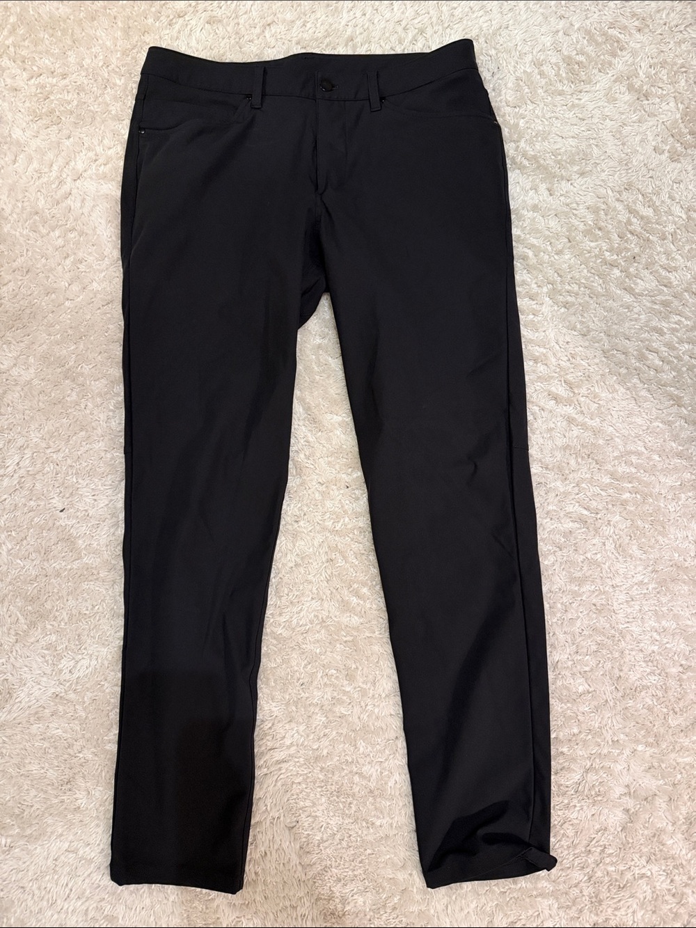 Lululemon Men’s Black Slim Fit Dress Pants
